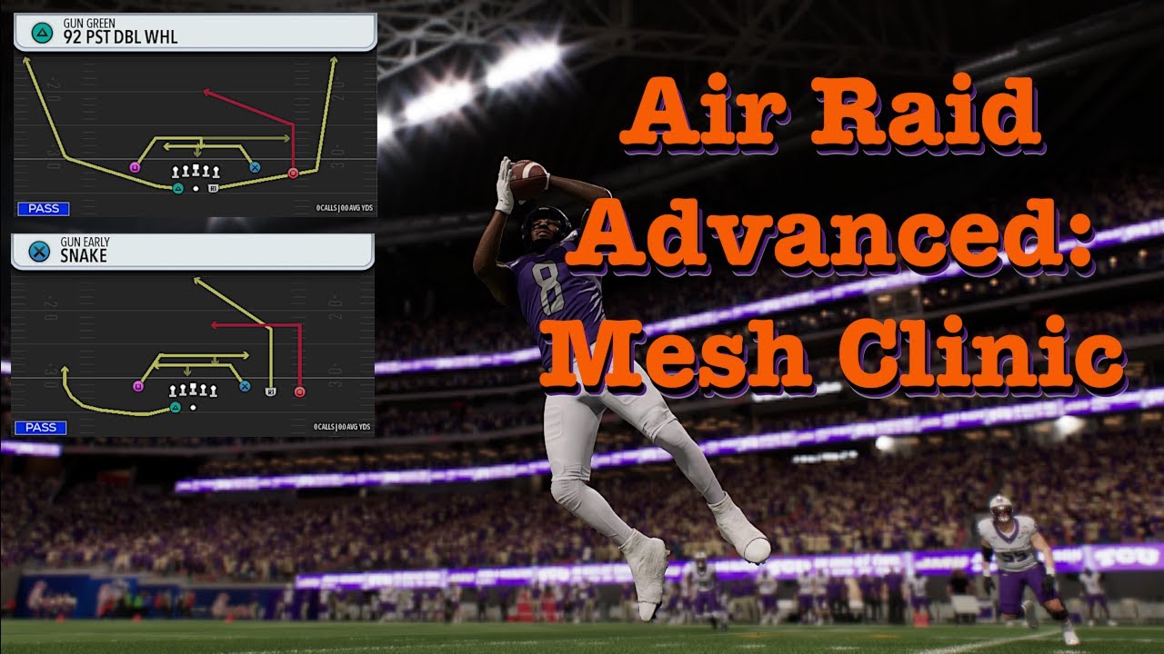 Air Raid Advanced: как использовать все варианты сетки в студенческом футболе 26