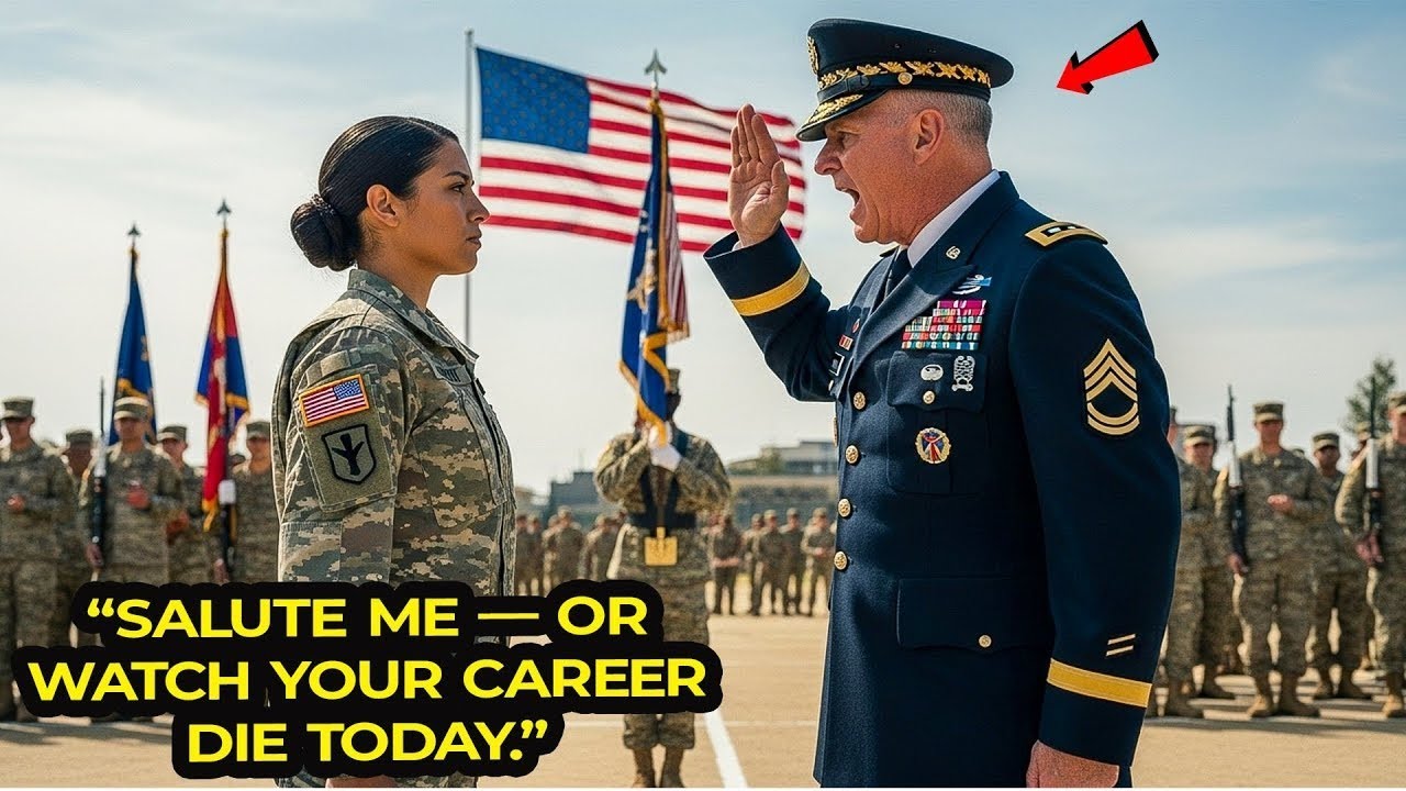 She Wouldn’t Salute the General—Then She Whispered a Name That Left Him Frozen