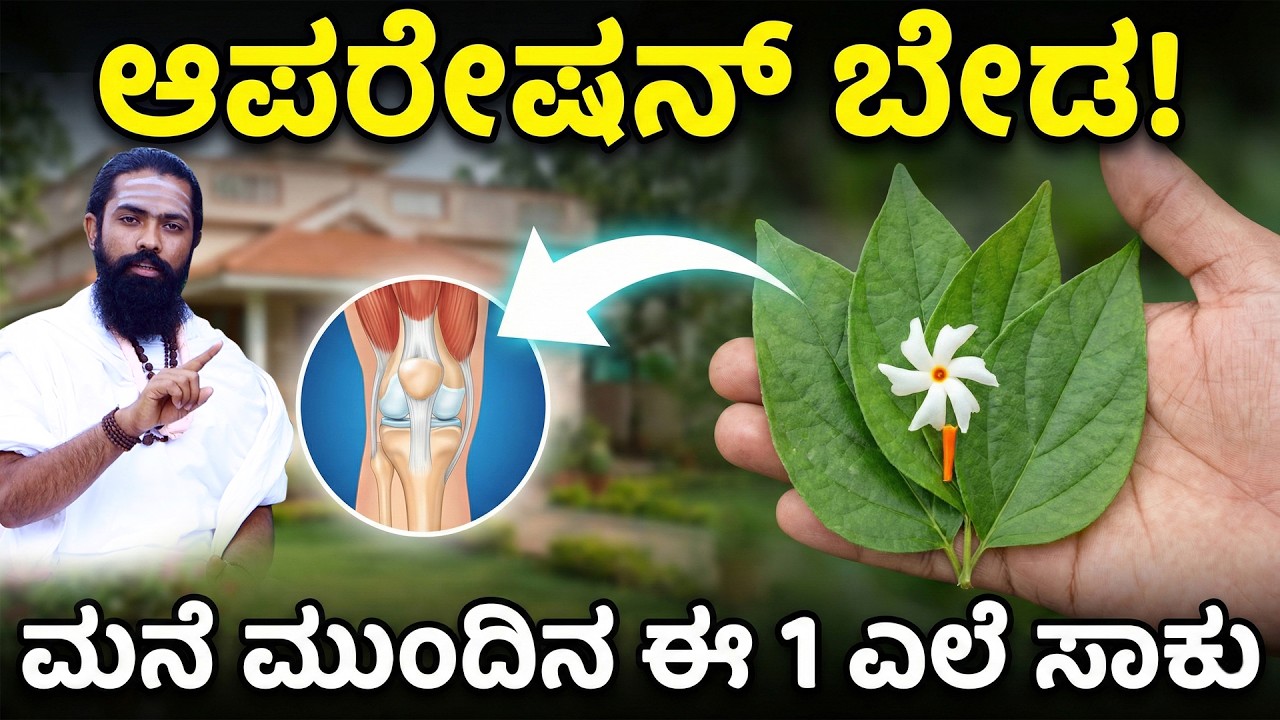 3 ತಿಂಗಳು ಈ ಜ್ಯೂಸ್ ಕುಡಿದರೆ ಸಾಕು; ಎಷ್ಟೇ ಹಳೆಯ ಕೀಲು ನೋವಿದ್ದರೂ ಮಾಯವಾಗುತ್ತೆ! Joint Pain Relief Kannada