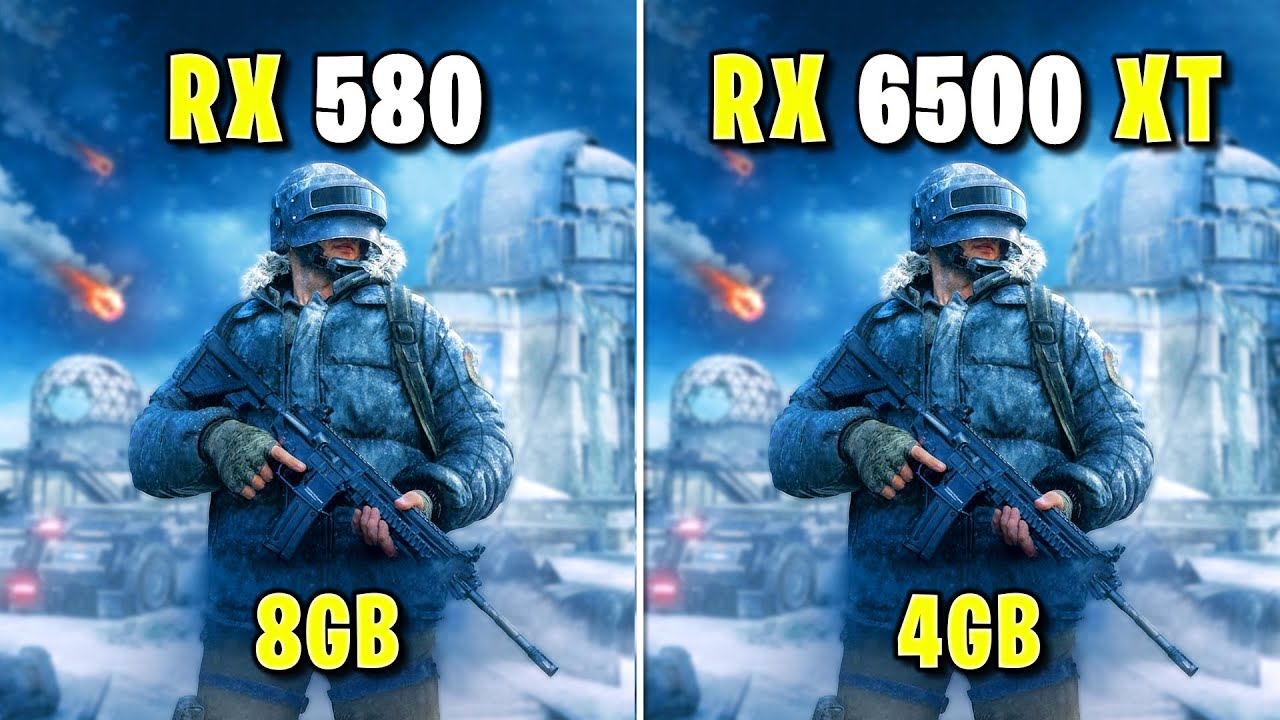 RX 580 vs RX 6500 XT - How Much Performance Difference?
