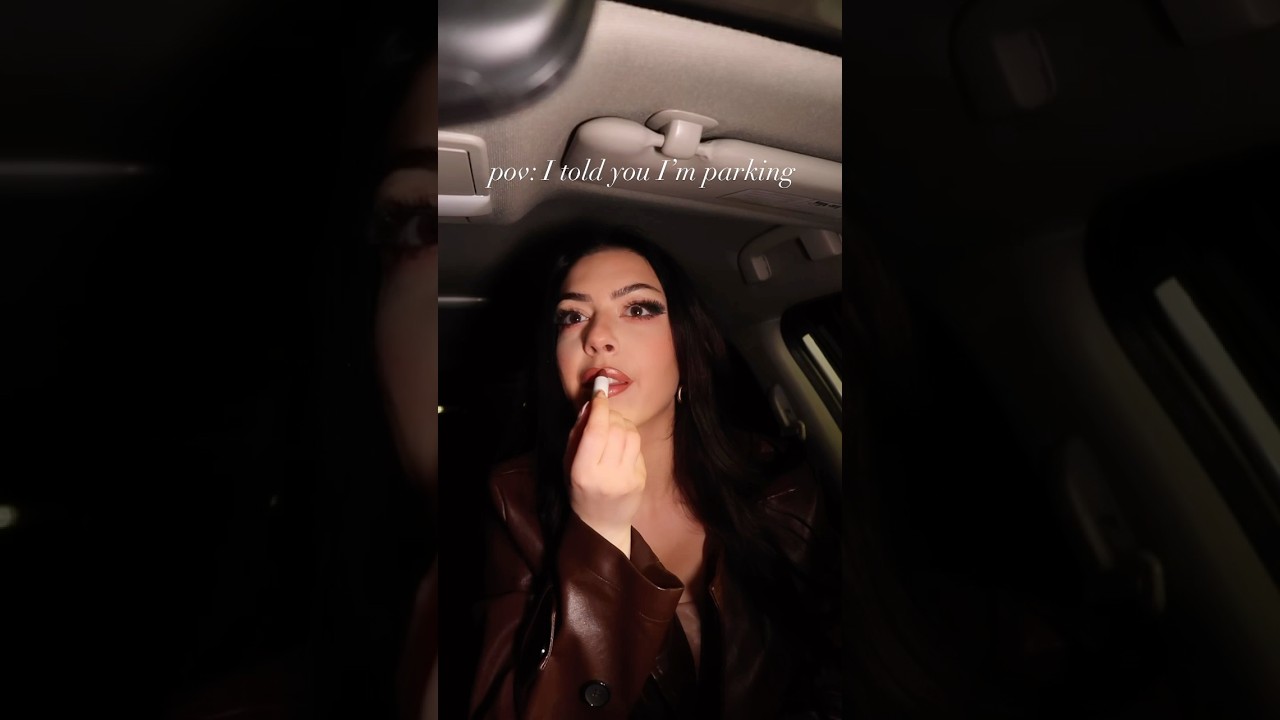 POV: I told you I&rsquo;m parking #makeup #lipcombo