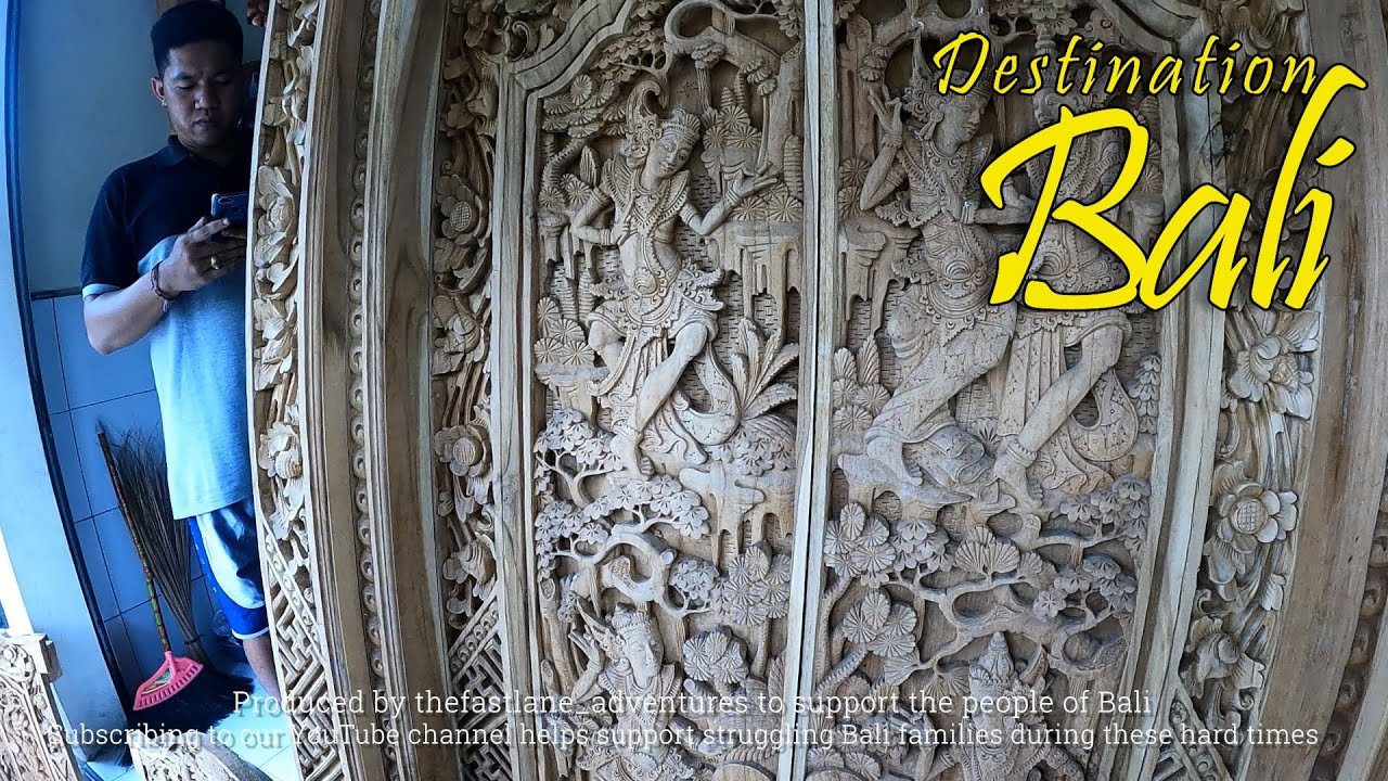 worlds best wood carving - Destination Bali
