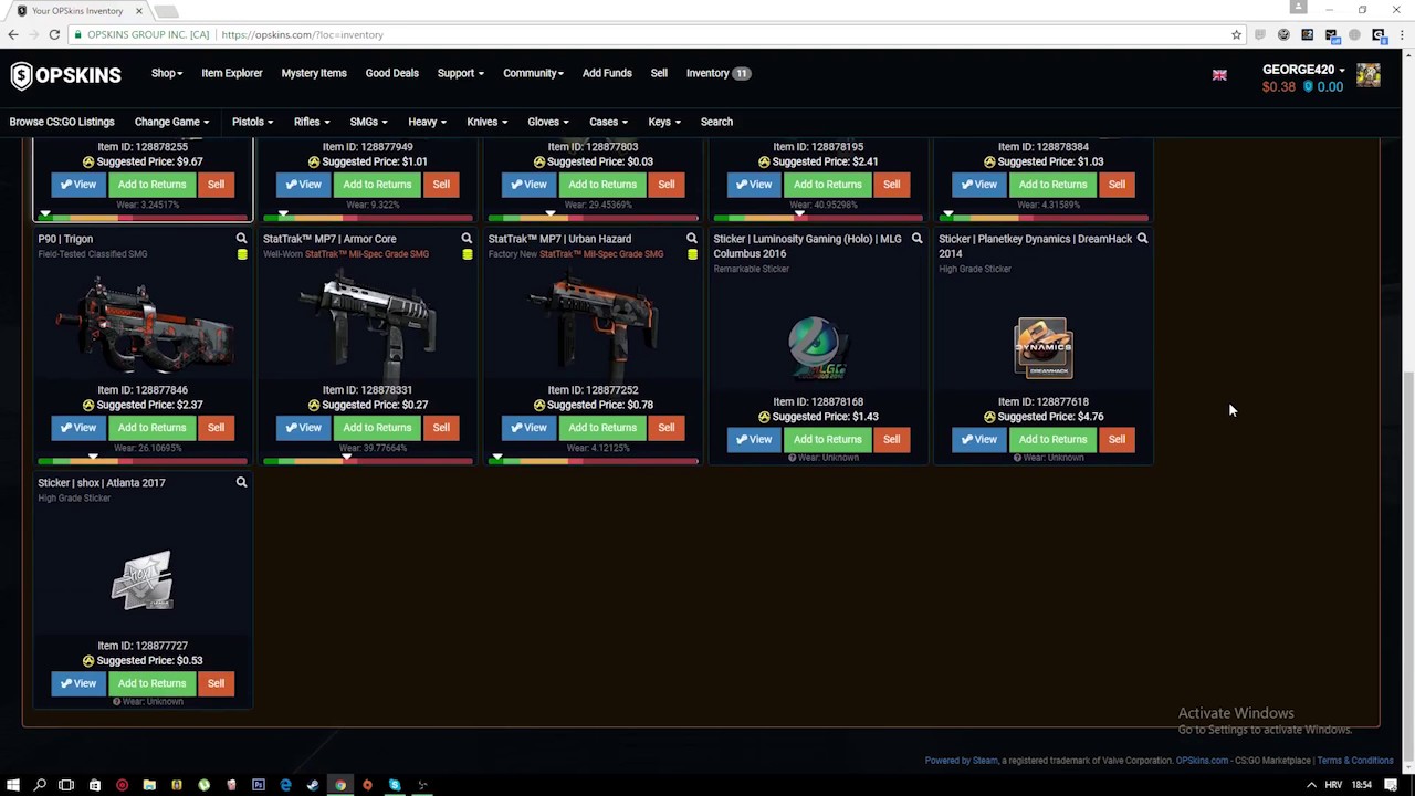 OPSKINS MYSTERY Opening -PROFIT PROFIT