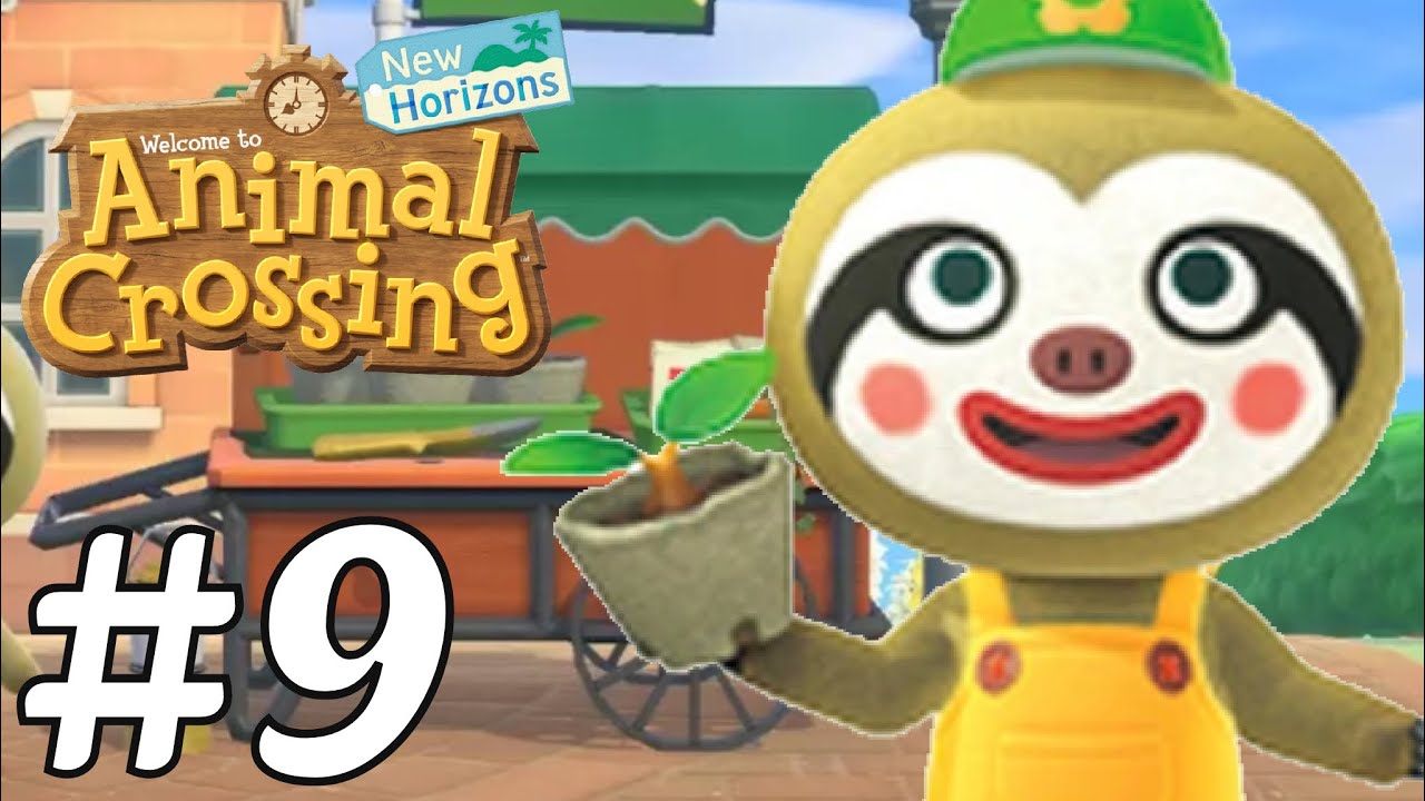 Animal Crossing: New Horizons- #9- Flower Salesman Leif!
