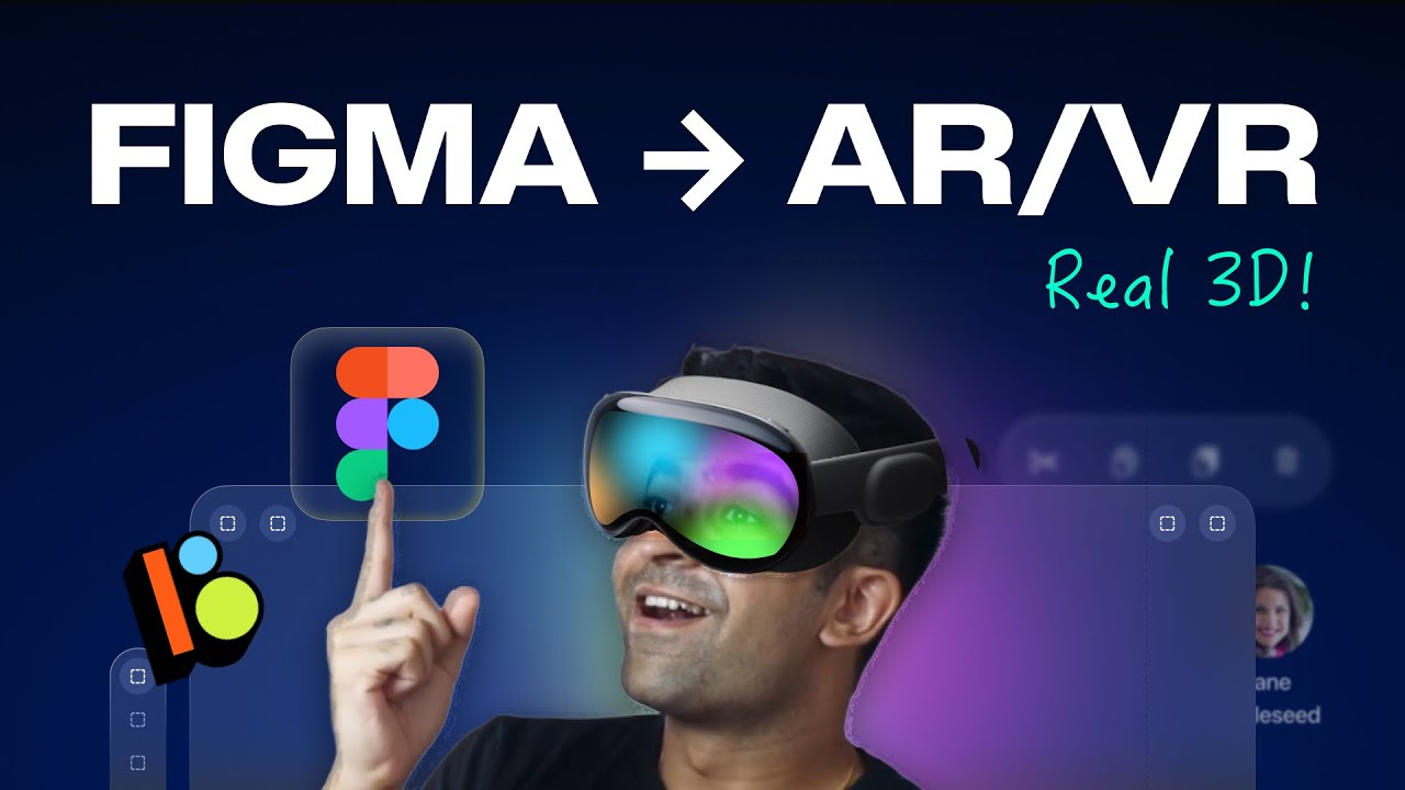 Figma наконец-то переходит на AR/VR! — Настоящий пространственный дизайн, как у Apple Vision Pro!...