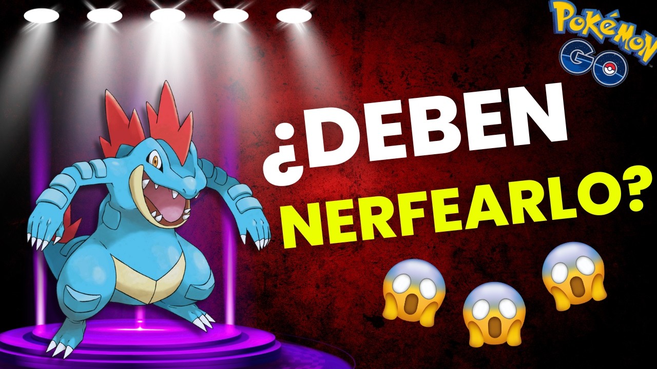 🔥¿Sigue estando ROTO?😱! Los MEJORES ATAQUES de FERALIGATR en POKÉMON GO💥