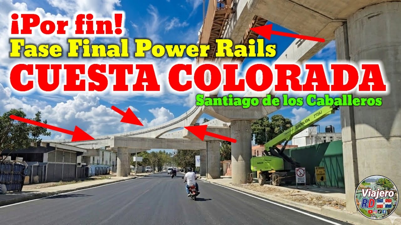 !Por fin! Ya llegaron a la parte final instalando Power Rails Estación #5 en Cuesta Colorada 