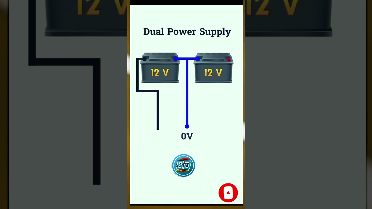 Dual power supply.