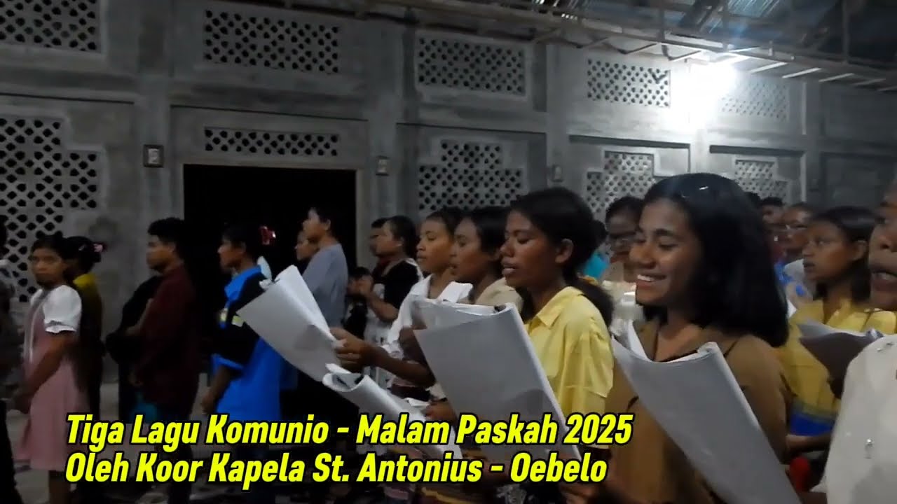 Lagu Komunio - Misa Malam Paskah 2025