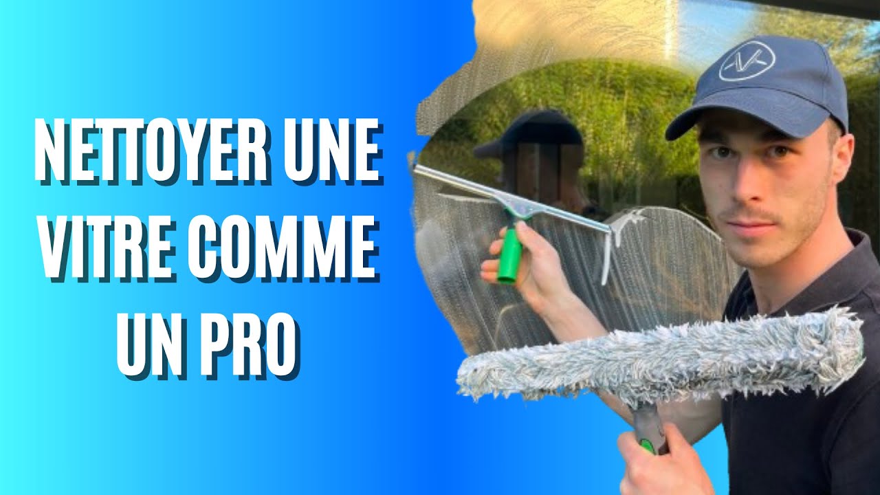 Comment nettoyer une vitre à la raclette
