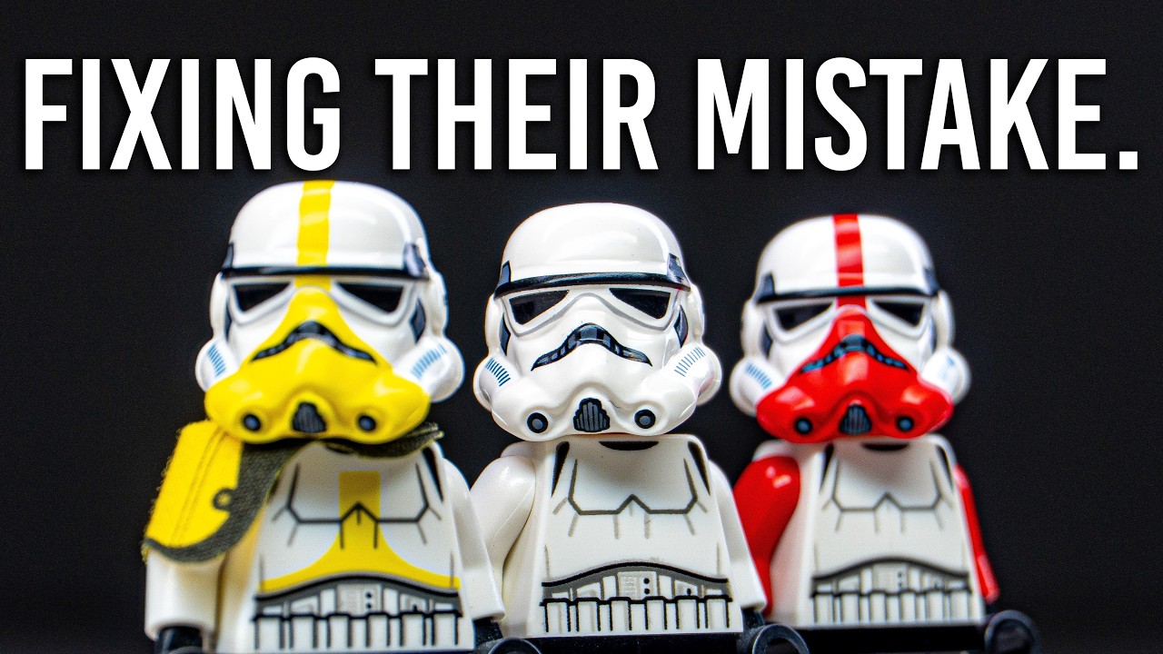 Fixing LEGO's Stormtroopers... | Feat. Grandpa Clone Customs