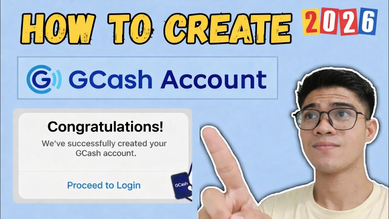 How to CREATE New GCASH Account 2026