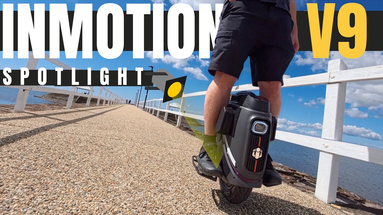 Inmotion V9 Electric Unicycle Spotlight