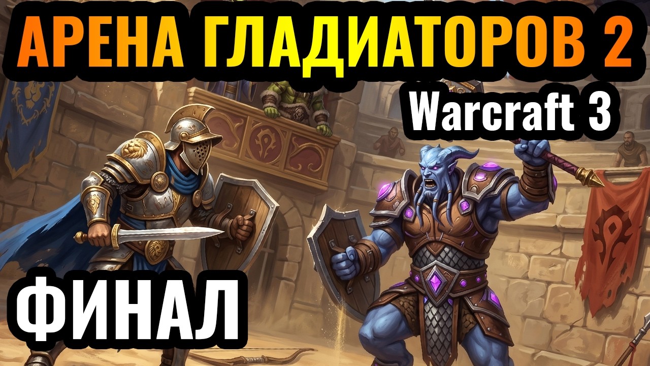 ФИНАЛ! Турнир за $4400. Gladiator Championship Cup 2 в Warcraft 3. День 6