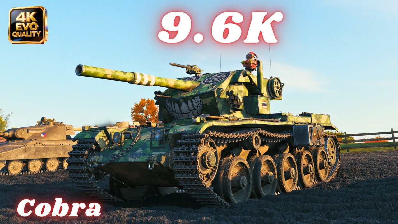 Cobra 9.6K Damage 7 Kills Out of Ammo World of Tanks