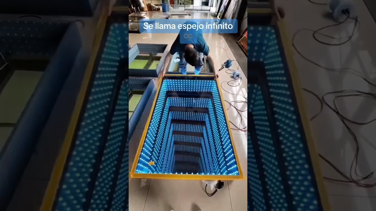 C&oacute;mo Hacer un Cuadro con Espejo Infinito Truco Viral