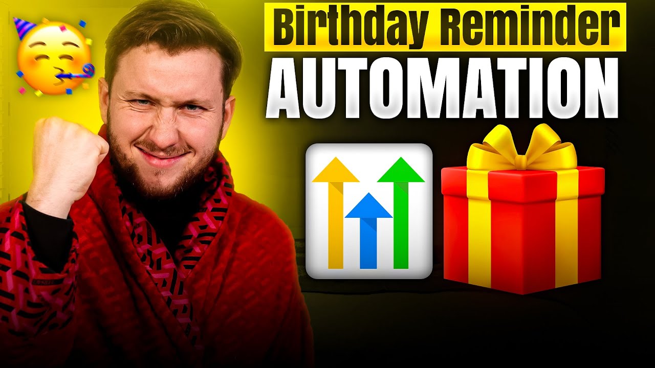 GoHighlevel Birthday Reminder Automation