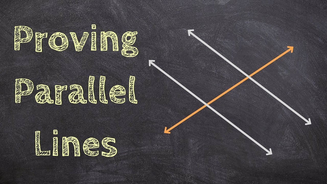 Proving Parallel Lines with Angle Relationships