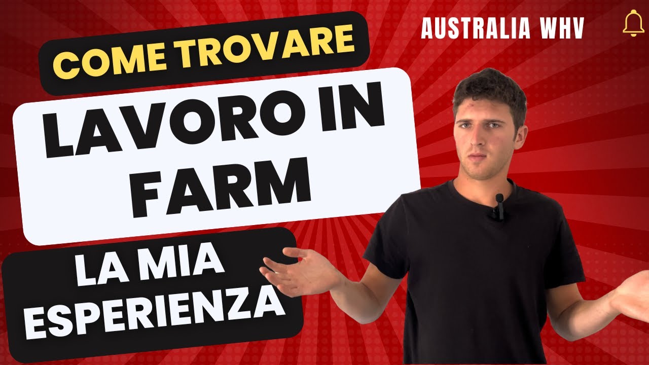 TUTTE LE COSA DA SAPERE SULLE FARM!!!! I WHV AUSTRALIA