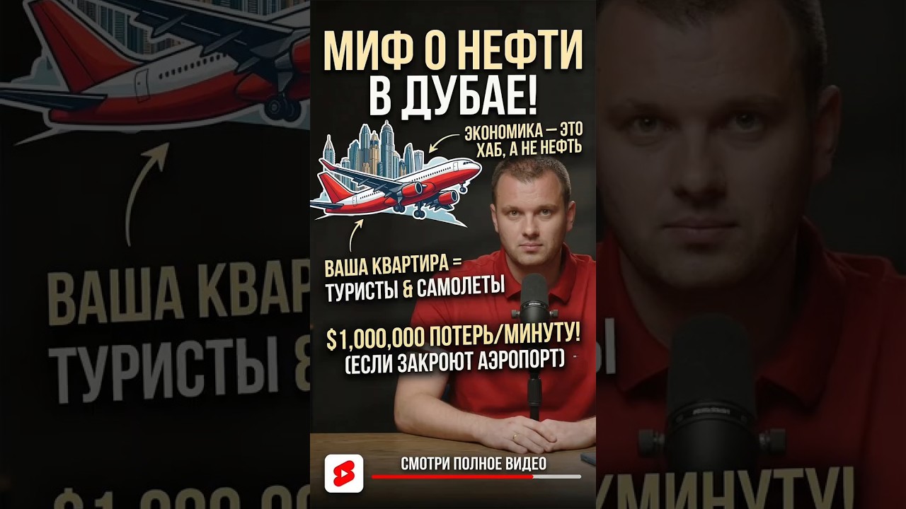 Вся правда об экономике Дубая за 60 секунд!