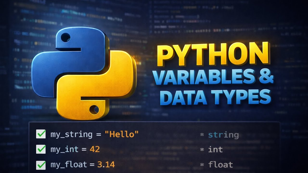 Python Variables & Data Types | Core Python Mastery in Tamil | Episode 2