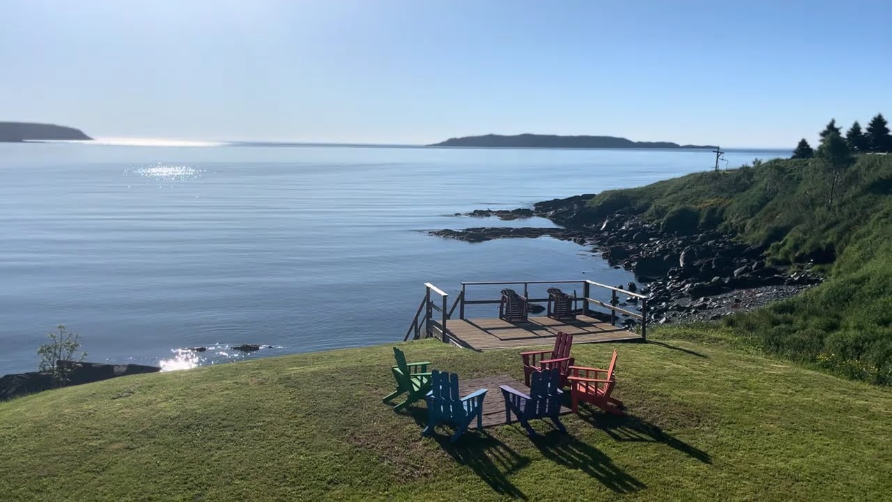 Beautiful morning in Witless Bay Newfoundland