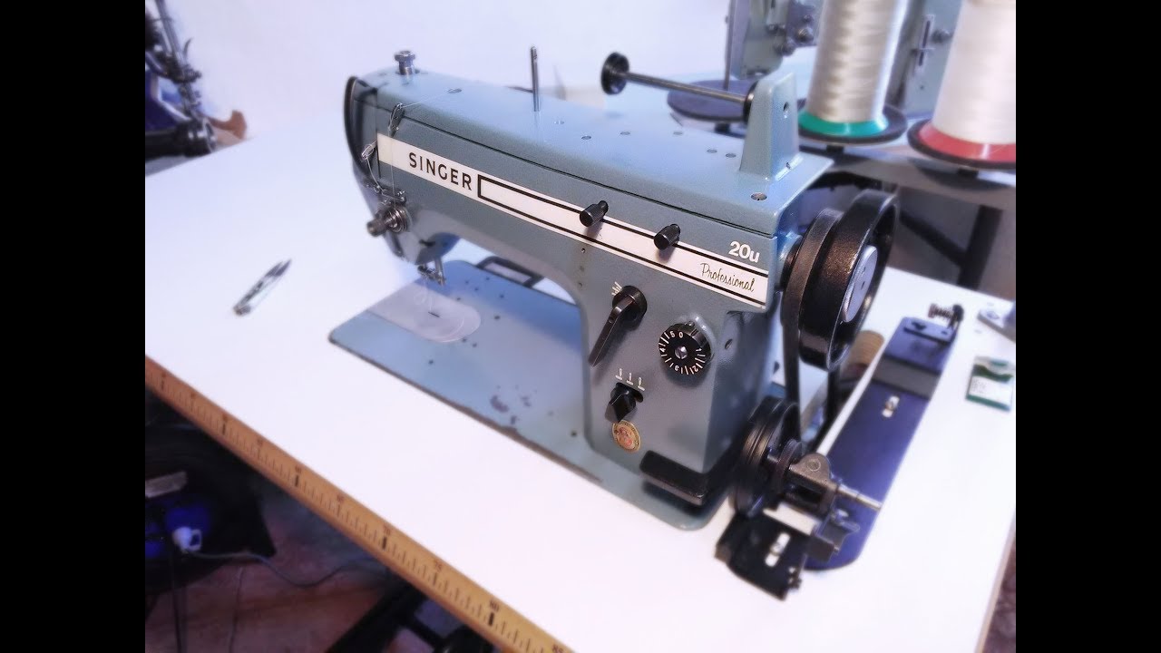 1/3 Singer 20U - Broderie piqué libre - Free motion embroidery (Max & Shed)