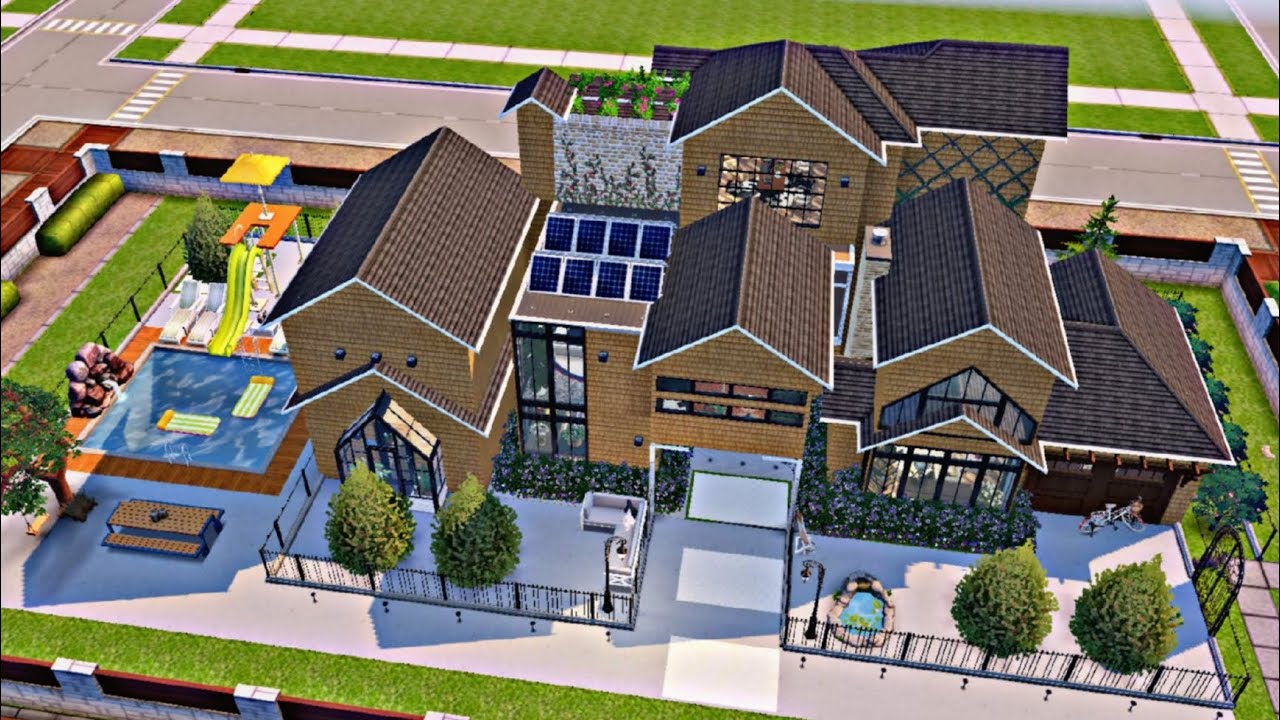 Solar Monte Carmesim - The Sims Freeplay - Tour pela Mansão 