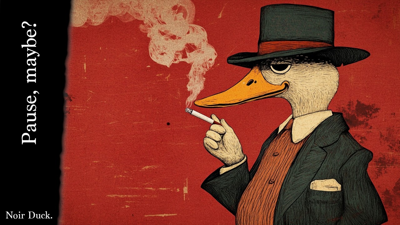 Noir Duck - Vintage Jazz With Espresso.