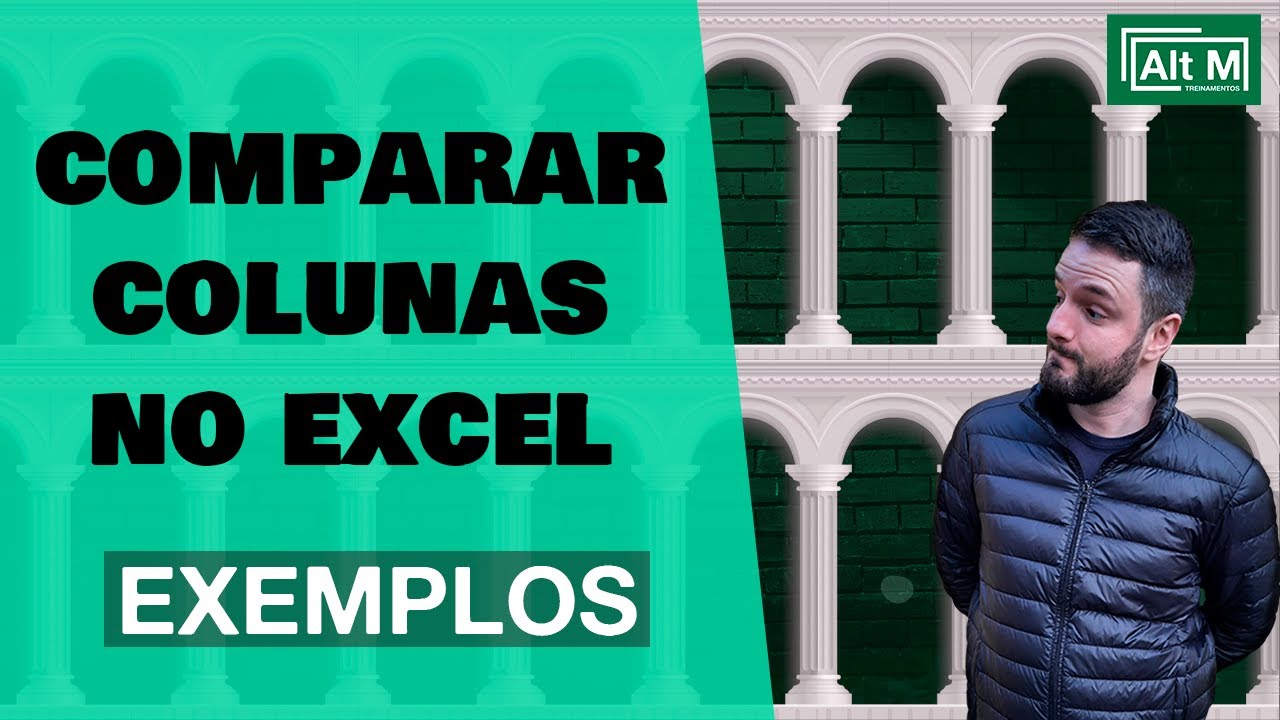 Comparar duas colunas no Excel usando Procv [Aula 60]