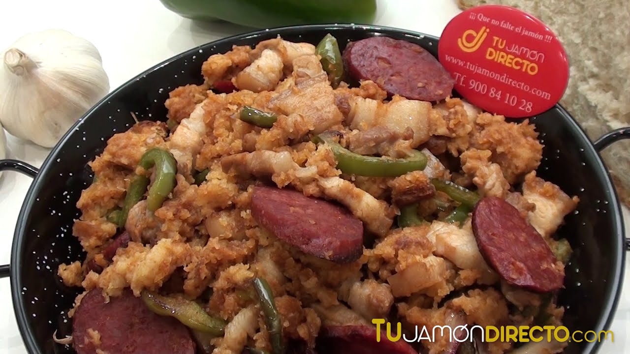 Tu Jamón Directo: Migas del pastor con chorizo ibérico