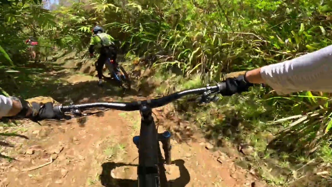 VTT 4C -  Descente de l'EDEN  Bras Panon - 974 - île intense
