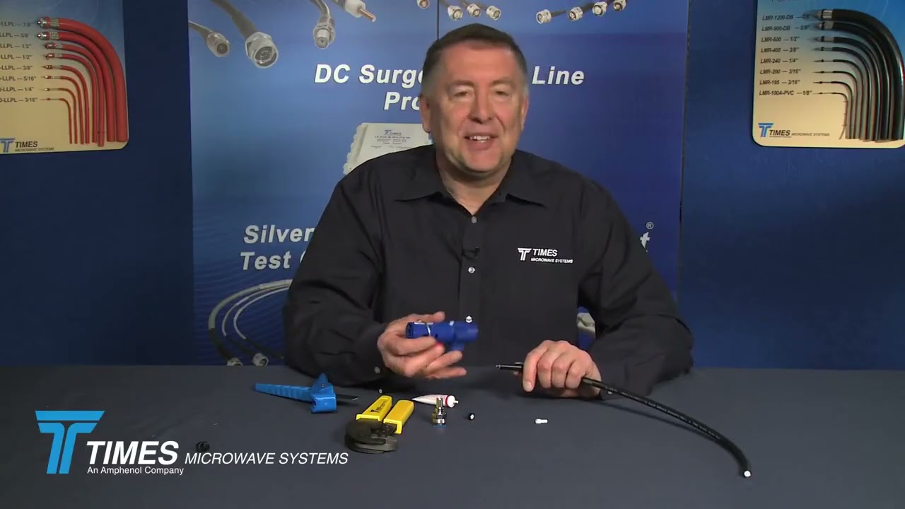 Інструмент для зачищення кабелю CST-400 Times Microwave Systems відео-інструкція з використання