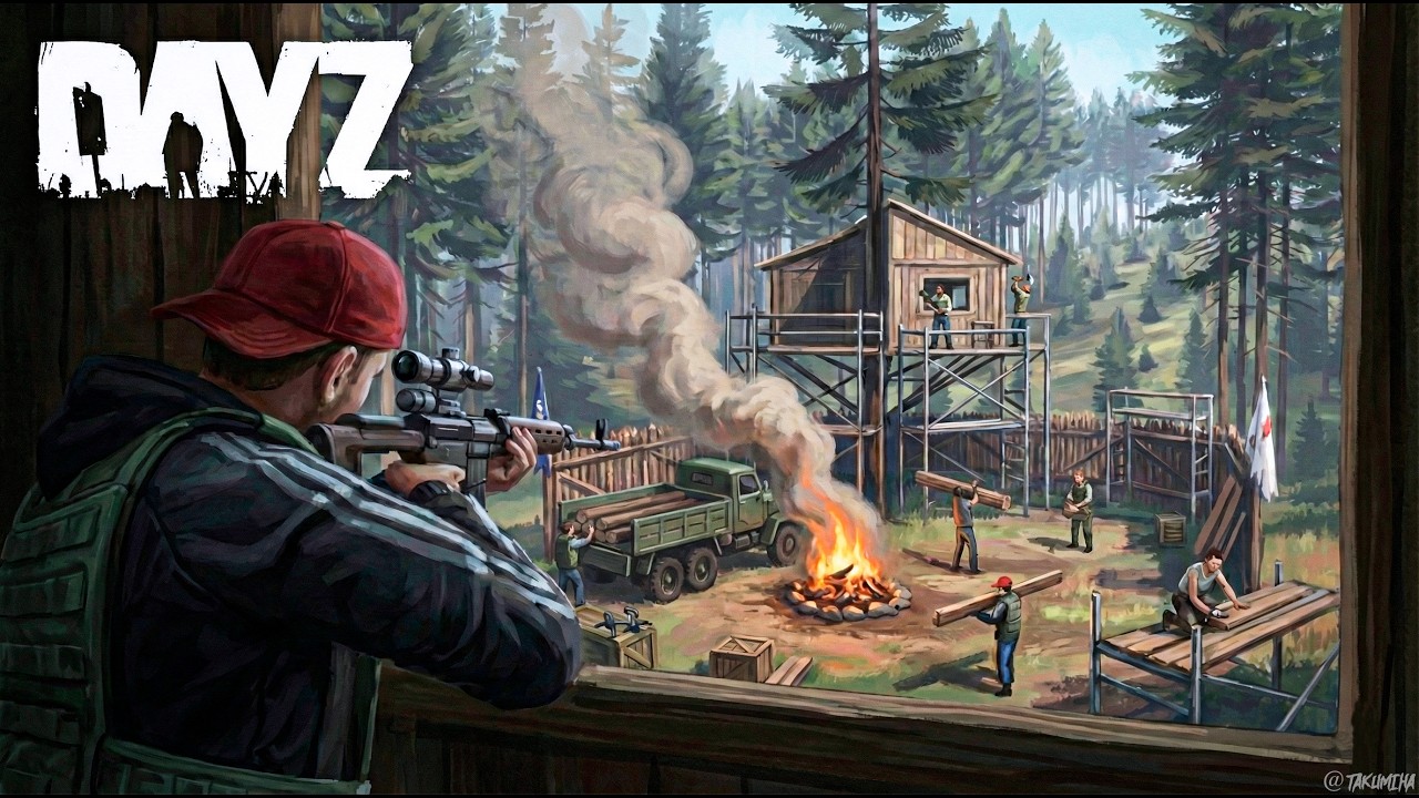 ЛЕГЕНДАРНОЕ ДУО! Безумные соседи построились под боком - DayZ