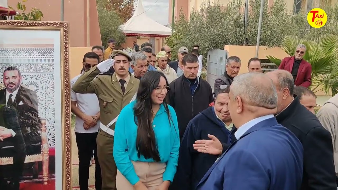 مريرت إقليم خنيفرة عامل الاقليم يعطي انطلاقة اسغال توسعة واصلاح طريق ام الرييع