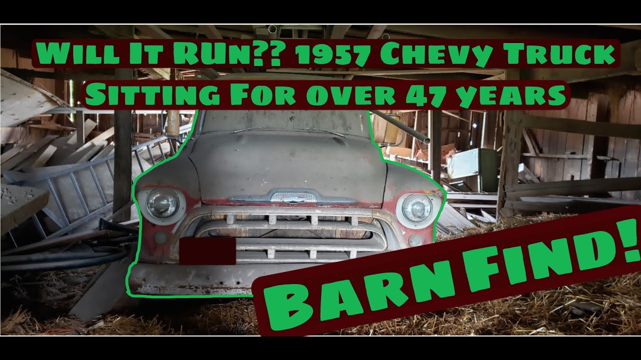 Находка в сарае! Грузовик Chevrolet 1957 года выпуска. Заводится и едет?? Возрождение! Возвращени...