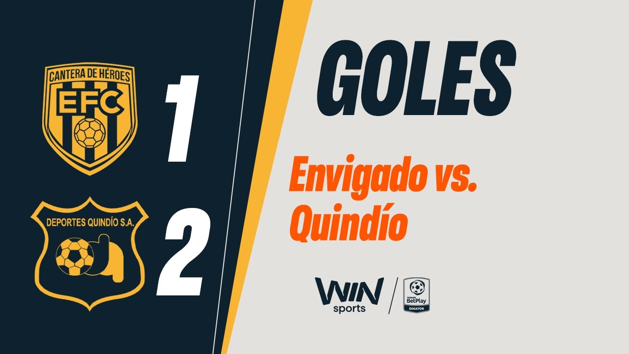 Envigado vs. Quindío  (goles) | Torneo BetPlay Dimayor 2026-1 | Fecha 6