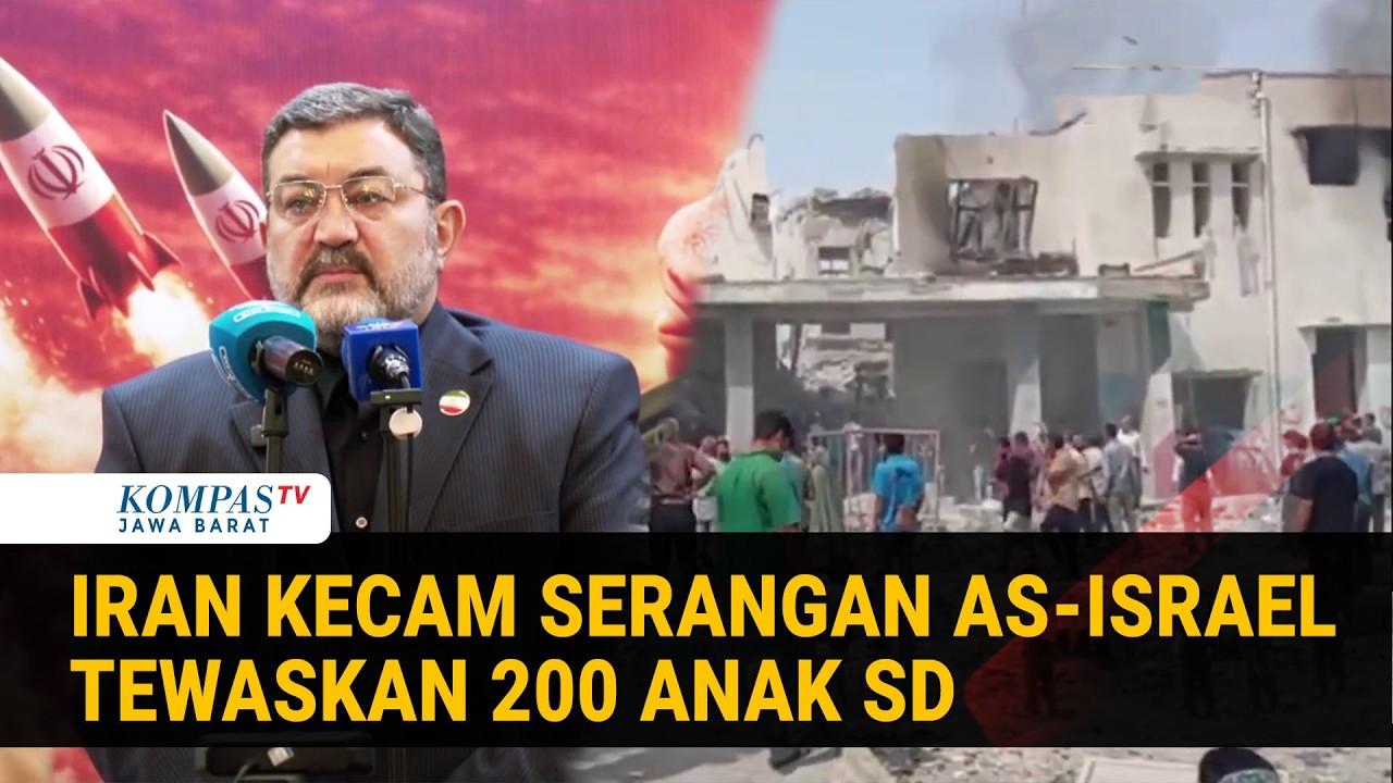 Dampak Serangan AS-Israel ke Iran: Sekolah & RS Hancur, 200 Anak SD Meninggal