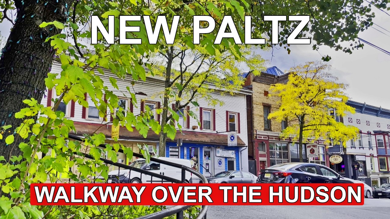New Paltz, NY and Walkway over the Hudson