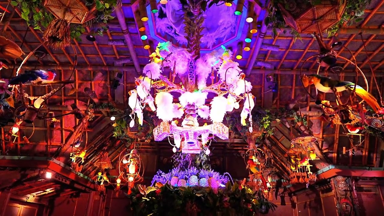 Walt Disney's Enchanted Tiki Room FULL EXPERIENCE at Disneyland Park