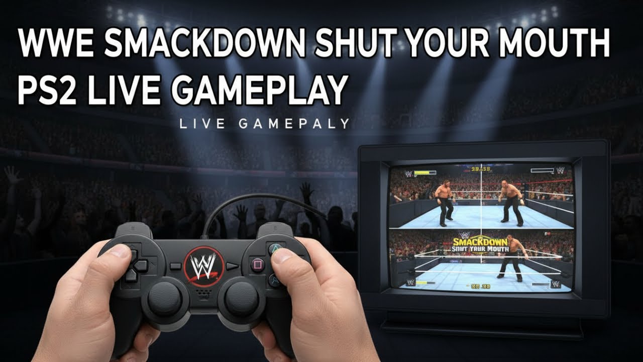 WWE SmackDown! Shut Your Mouth PS2 Live Stream: Optimized Video Package 🎮🔥