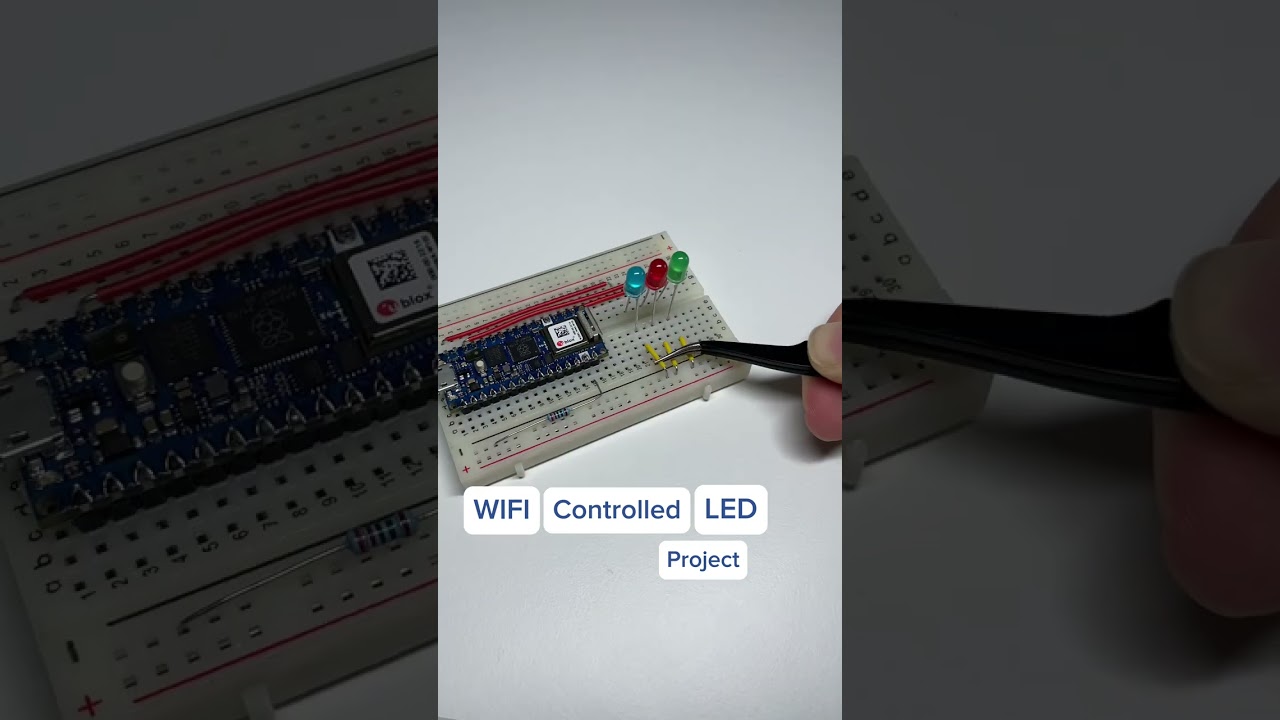 IoT LED Control with Arduino Nano Connect #tme #electronics #arduino