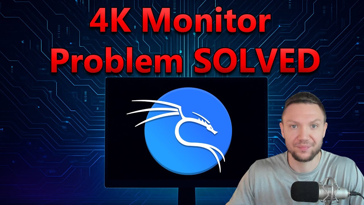 How to Fix Small Text and Icons on 4K Monitors in Kali Linux FAST!