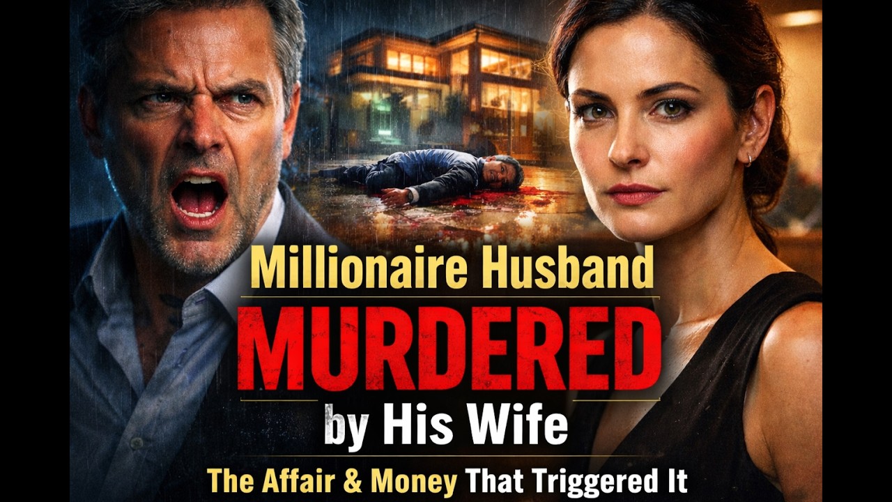 Millionaire Husband Murdered by His Wife — The Affair and Money That Triggered It | True Crime