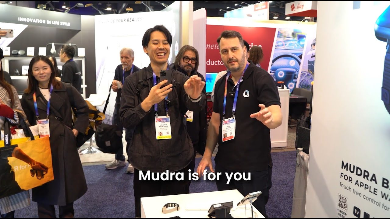 The Mudra Link and Mudra Band at CES 2025
