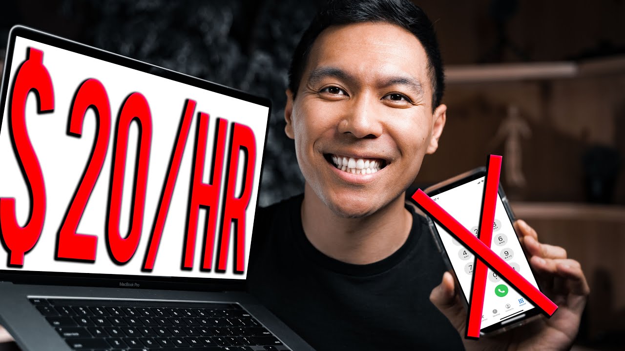7 NON PHONE Work At Home Jobs (2020) | Remote Jobs
