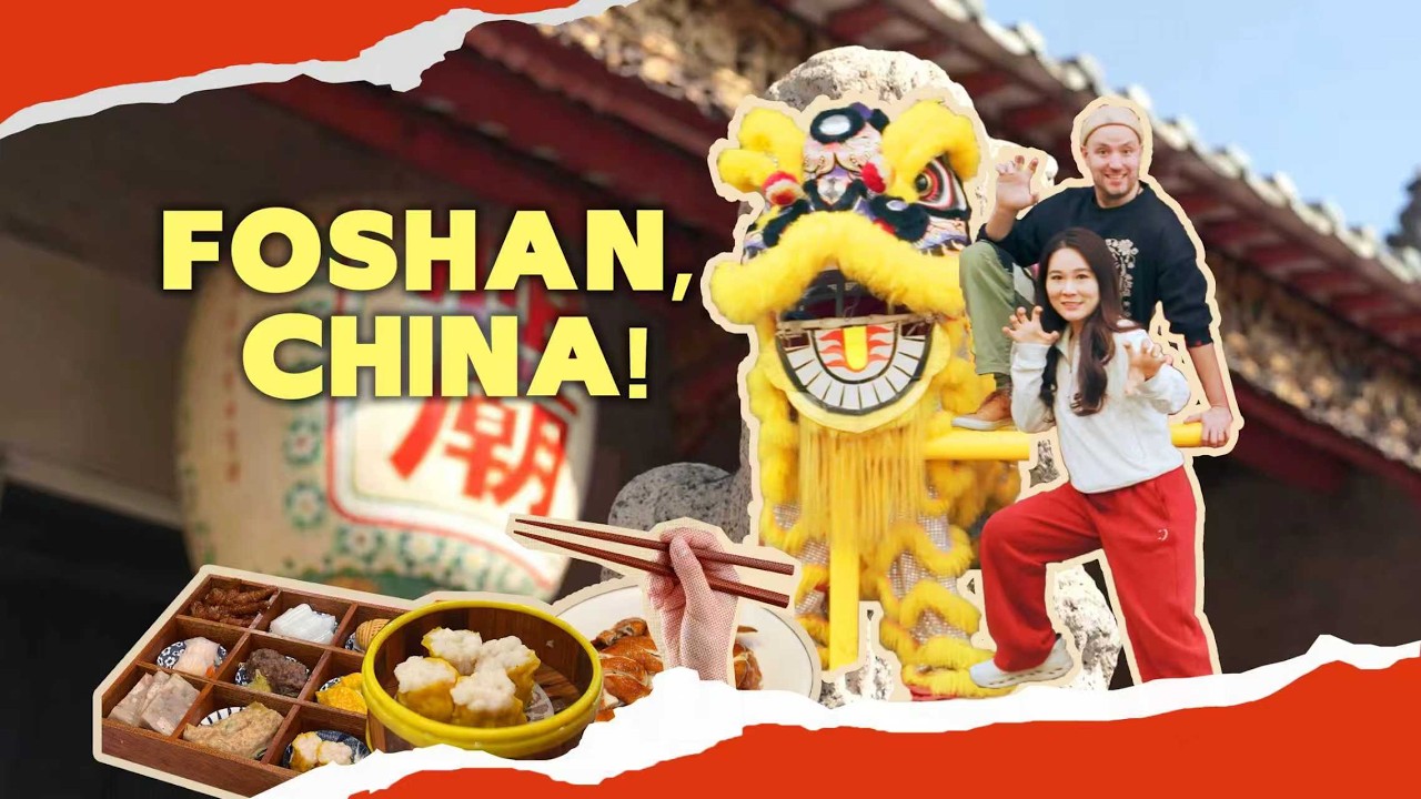 ✈🤯A Swede&rsquo;s Adventure in Foshan, China🇨🇳🇸🇪