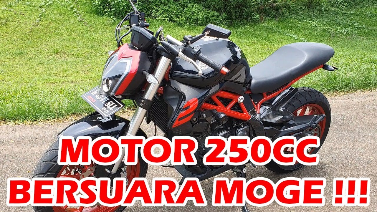 MURAH! SUARA 4 SILINDER! BENELLI TNT 249S 2020 DI KJV !!