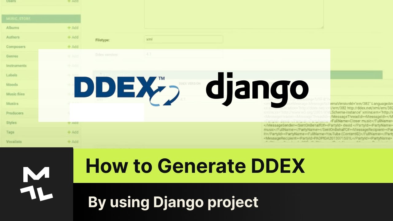 How to Generate DDEX Files with Django | Step-by-Step Guide