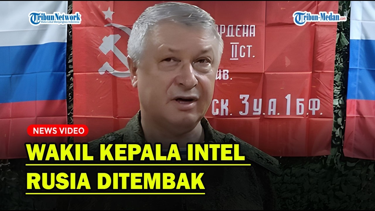 RUSIA KECOLONGAN❗ Wakil Kepala Intel Ditembak❓